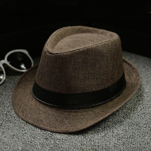 Unisex Hat Panama Straw Fedora Trilby Cap Foldable Travel Brim Wide Mens Ladies Fedora Cowboy Summer Hats