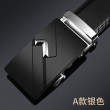 Load image into Gallery viewer, Luxury Automatic Buckle male belts 2019 Fashion Brand Designer Belt Men  New arrival   Men Leather Belt