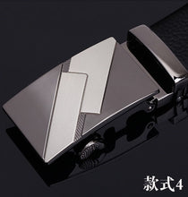 Load image into Gallery viewer, Luxury Automatic Buckle male belts 2019 Fashion Brand Designer Belt Men  New arrival   Men Leather Belt