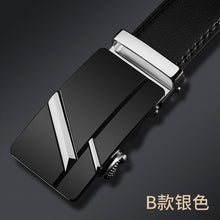 Load image into Gallery viewer, Luxury Automatic Buckle male belts 2019 Fashion Brand Designer Belt Men  New arrival   Men Leather Belt