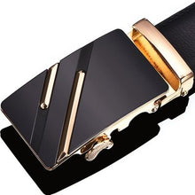 Load image into Gallery viewer, Luxury Automatic Buckle male belts 2019 Fashion Brand Designer Belt Men  New arrival   Men Leather Belt