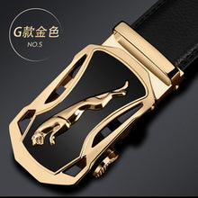 Load image into Gallery viewer, Luxury Automatic Buckle male belts 2019 Fashion Brand Designer Belt Men  New arrival   Men Leather Belt