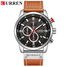 Load image into Gallery viewer, Top Brand Luxury Chronograph Quartz Watch Men Sports Watches Military Army Male Wrist Watch Clock CURREN relogio masculino