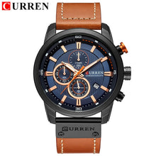 Load image into Gallery viewer, Top Brand Luxury Chronograph Quartz Watch Men Sports Watches Military Army Male Wrist Watch Clock CURREN relogio masculino