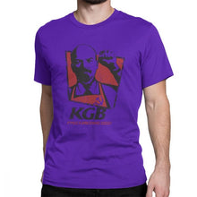 Load image into Gallery viewer, KGB Vladimir Lenin Men T Shirts USSR Russia Communism Marxism