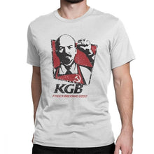 Load image into Gallery viewer, KGB Vladimir Lenin Men T Shirts USSR Russia Communism Marxism