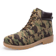 Load image into Gallery viewer, Winter Shoes Men Shoes Warm Men Boots Camouflage Military Boots