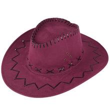 Load image into Gallery viewer, Unisex Men&amp;Women&#39;s Cowboy Hat Wide Brim Solid Color