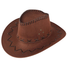 Load image into Gallery viewer, Unisex Men&amp;Women&#39;s Cowboy Hat Wide Brim Solid Color