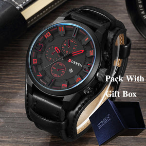 CURREN Top Brand Luxury Mens Watches Male Clocks