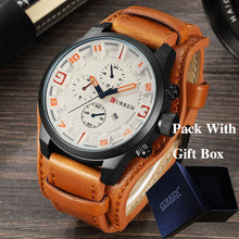 Load image into Gallery viewer, CURREN Top Brand Luxury Mens Watches Male Clocks