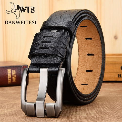 [DWTS]men belt high quality genuine leather belt luxury