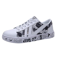 Load image into Gallery viewer, New casual Men Vulcanized Shoes Sneakers Men&#39;s Fashion Casual Lace-Up Colorful Canvas Sport Graffiti board Shoes