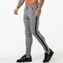 Load image into Gallery viewer, Mens Fashion Plaid Pants Men Streetwear Hip Hop Pants Skinny Chinos Trousers Slim Fit Casual Pants Joggers