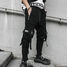 Load image into Gallery viewer, 2019 Spring Hip Hop Joggers Men Black Harem Pants Multi-