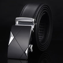 Load image into Gallery viewer, [DWTS]Men Belt Male Genuine Leather Strap Belts For Men Top Quality Automatic Buckle black Belts Cummerbunds cinturon hombre