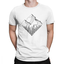 Load image into Gallery viewer, The Diamond Range Men T Shirt Outdoors Mountains Hiking T-Shirt National Parks Casual Cotton Short Sleeve Tees Plus Size Clothes