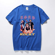 Load image into Gallery viewer, Rock Asap Rocky Men t shirt New Summer Hip hop Shirt Camisetas