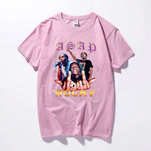 Load image into Gallery viewer, Rock Asap Rocky Men t shirt New Summer Hip hop Shirt Camisetas