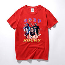 Load image into Gallery viewer, Rock Asap Rocky Men t shirt New Summer Hip hop Shirt Camisetas