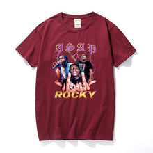 Load image into Gallery viewer, Rock Asap Rocky Men t shirt New Summer Hip hop Shirt Camisetas