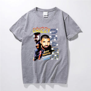 Drizzy Drake Boy Meets World Tour Men t shirt New Summer Hip hop Shirt Camisetas Hombre Streetwear Cotton Short Sleeve T-shirt